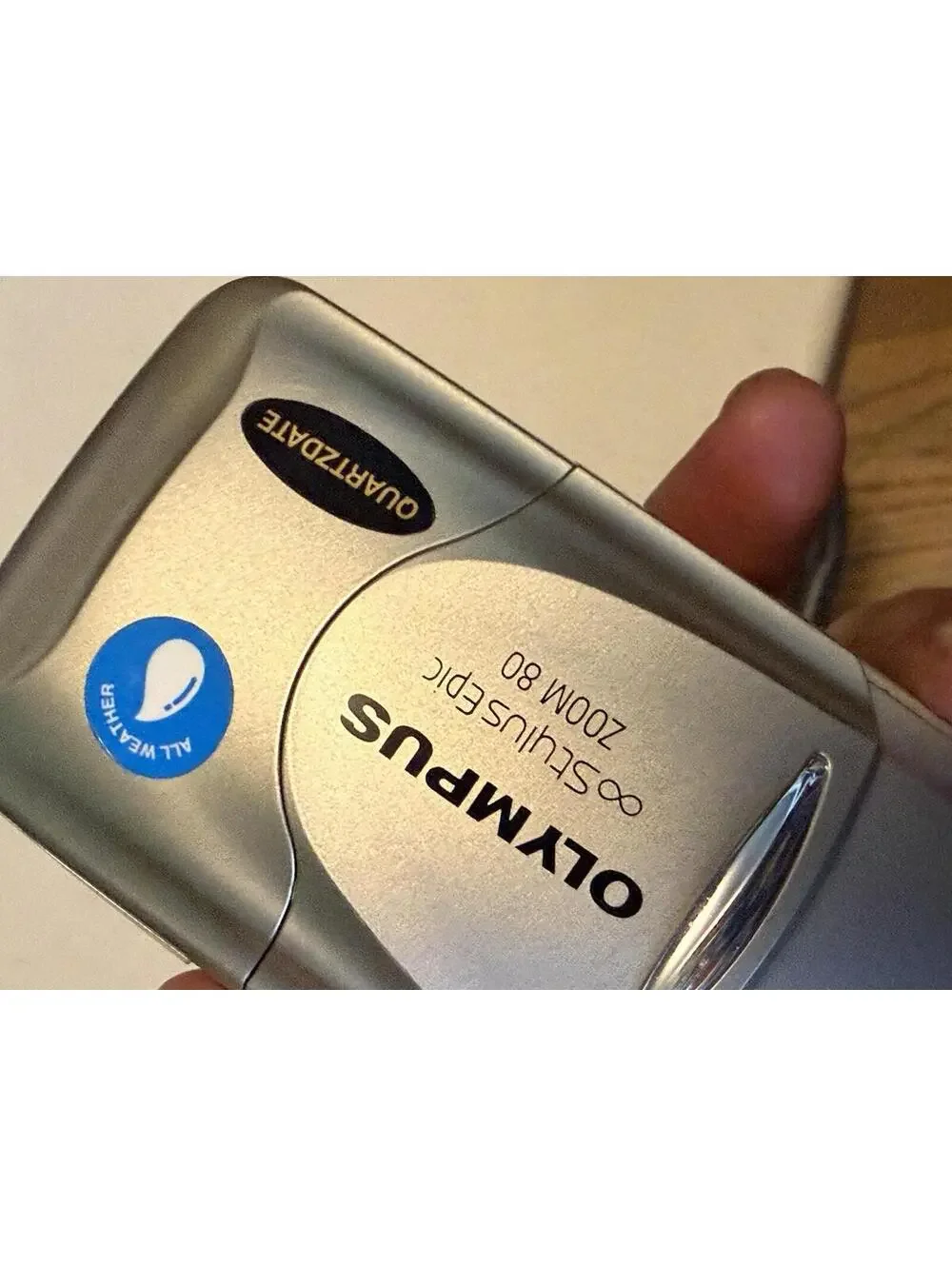 Olympus Infinity Stylus Epic Zoom 80 35mm Film Camera, Not Working ( Read)